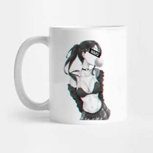 Cute Anime Girl Waifu Material Mug